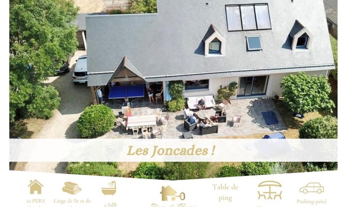 Saint-Gildas-de-Rhuys Villa | Les Joncades - Maison de vacances