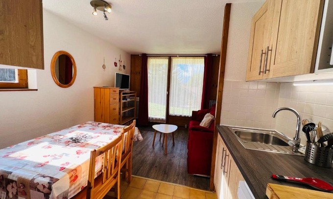 Les Saisies Apartment | Les Saisies - Apt 2 Pces, Terrasse Sud, Animaux Tolérés - FR-1-293-196