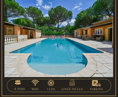 Vidauban Villa | Les Terrasses villa et piscine privée