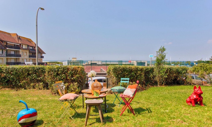 Tourgeville Apartment | Les Terrasses - Vue Mer - Tourgéville