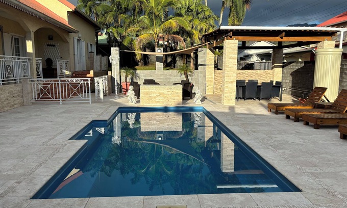 Saint-Benoit House | LES Z'ORANGINES house with swimming pool in SAINT BENOIT