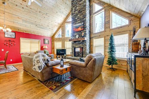 Steam Engine Meadows House | Less Than 1 Mi to Brian Head Resort Spacious Cabin!