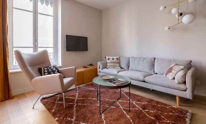 Voltaire - Saint Amour Apartment | Liberté- 2 bedrooms furnished rental - Lyon 03