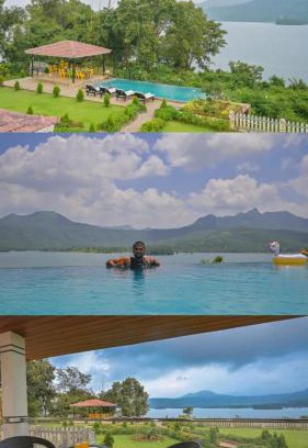 Lonavala House | Lifeline Villas - Exquisite Pawna Lakeview Estate with Expansive Infinity Pool
