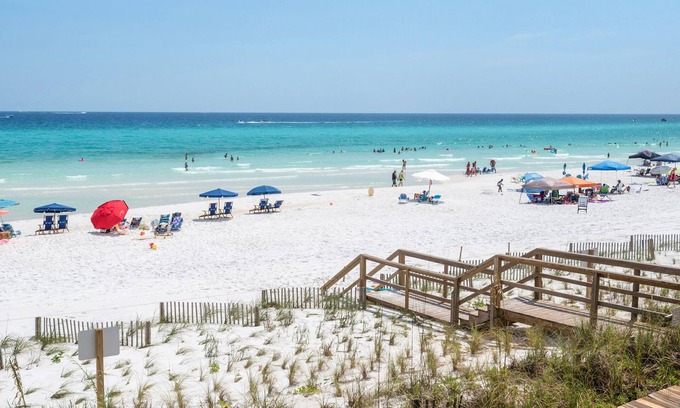 Miramar Beach House | Listen to the Waves Crash from Every Room in this Relaxing Gulf Front Condo!