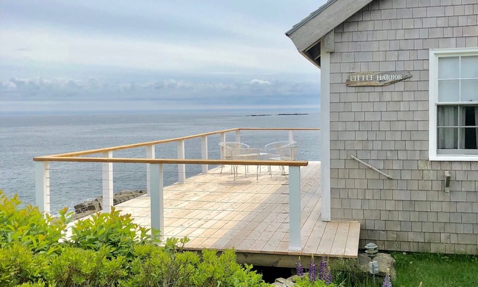 Bailey Island Cottage | Little Harbor - Crashing surf, sunrise views from this perfect Maine getaway.