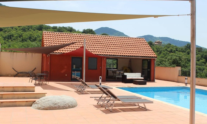 Saint-Laurent-de-Cerdans Other | Lo Boix: Le Canigou - 2 bed luxury gite with pool