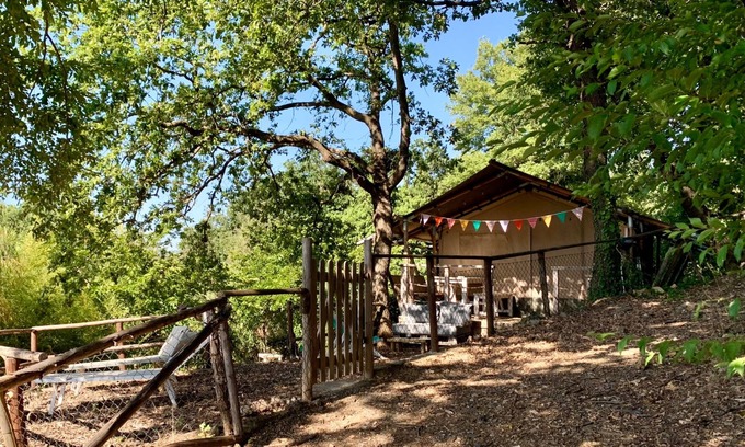 Montescudaio Apartment | Lodge tent Ginestra 4 p.