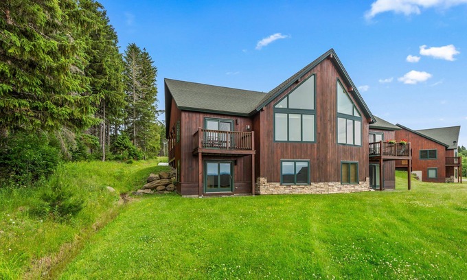 Rangeley Condo | Lodges 17 - Modern condo with great views of Rangeley Lake