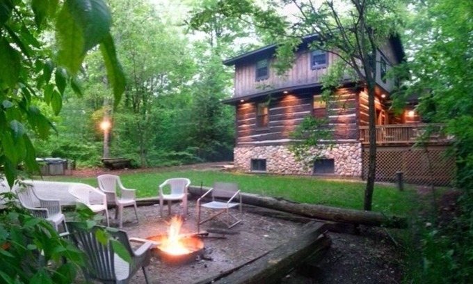 Egg Harbor Cabin | Log Cabin In Beautiful Village Of Egg Harbor ~ Outstanding Vacation Spot!