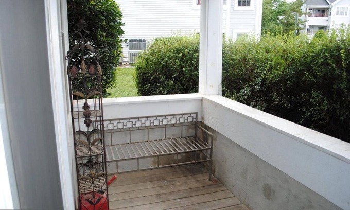 Odenton Condo | Lovely 2 bed/1bath corner unit with a private balcony.