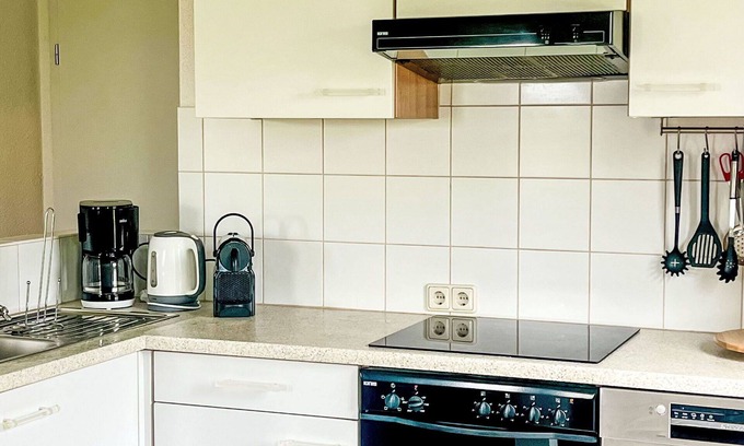 Feriendorf Frankenau House | Lovely apartment in villa for 9 people with WIFI, terrace and panoramic view