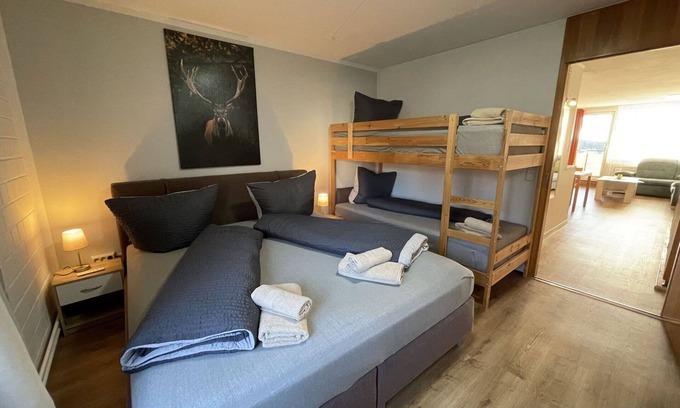 Sankt Englmar Apartment | Lovely apartment for 4 people with WIFI, pool, TV and balcony