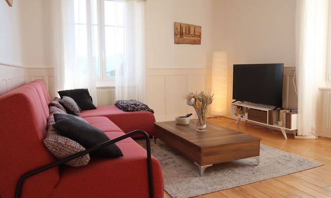 Sainte-Croix Apartment | Lovely apartment for 6 people with WIFI, TV and panoramic view