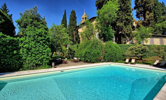 Montespertoli Other | Lovely apartment for 2 people with pool, A/C, WIFI and panoramic view