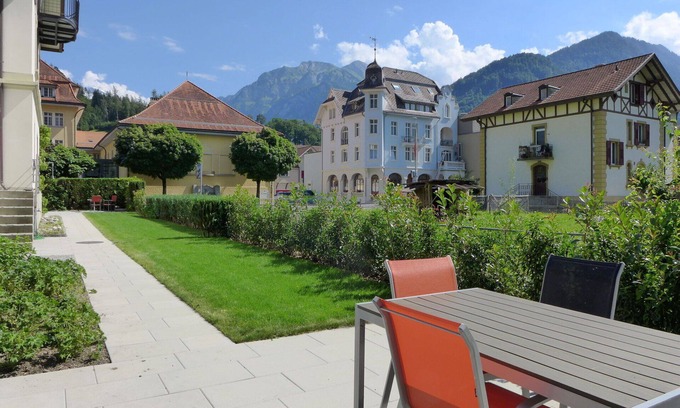 Central Interlaken Apartment | Lovely apartment for 2 guests with WIFI, TV and patio