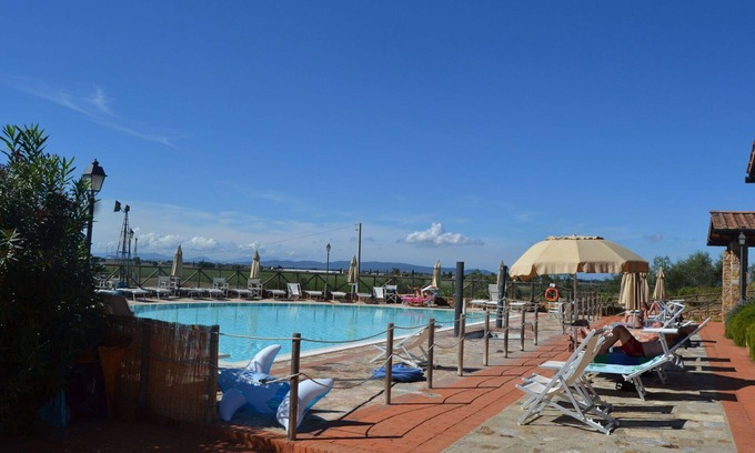 Casalappi Other | Lovely apartment for 4 people with pool, A/C, TV and panoramic view