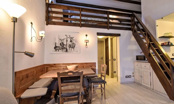 Madesimo Apartment | Lovely apartment for 5 people with WIFI, TV, balcony and parking