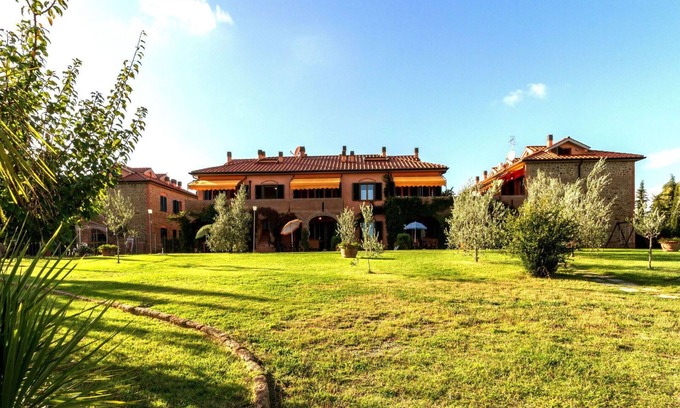 Sughera Apartment | Lovely apartment with A/C, WIFI, pool, TV, patio and panoramic view, close to San Gimignano