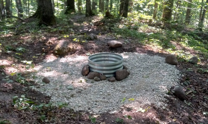 Boyne City RV Rental | Lovely campground in Boyne City for a peaceful getaway. Very off grid camp site