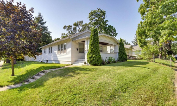 Northeast South Bend House | Lovely Home in South Bend: Walk to Notre Dame!