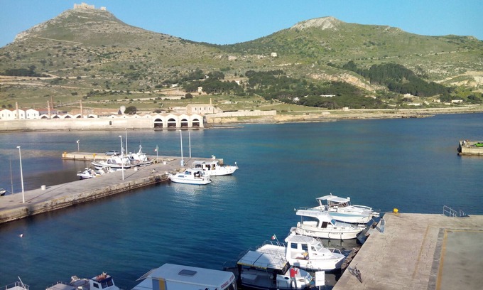 Favignana Apartment | LOVELY PENTHOUSE ON THE SEA AND IN THE HISTORICAL CENTER with Superpanoramic Terrace
