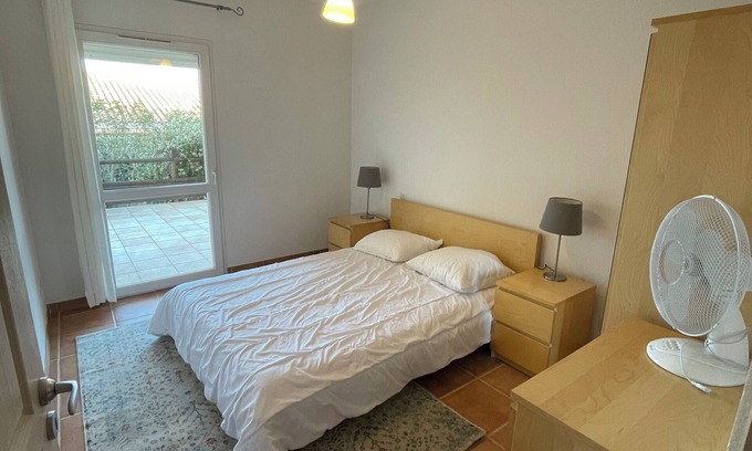 Fitou Apartment | Lovely sea-view apartment with heated swimming pool