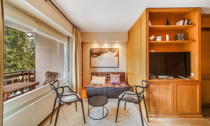 Chermignon Apartment | Lovely studio in Crans’ center