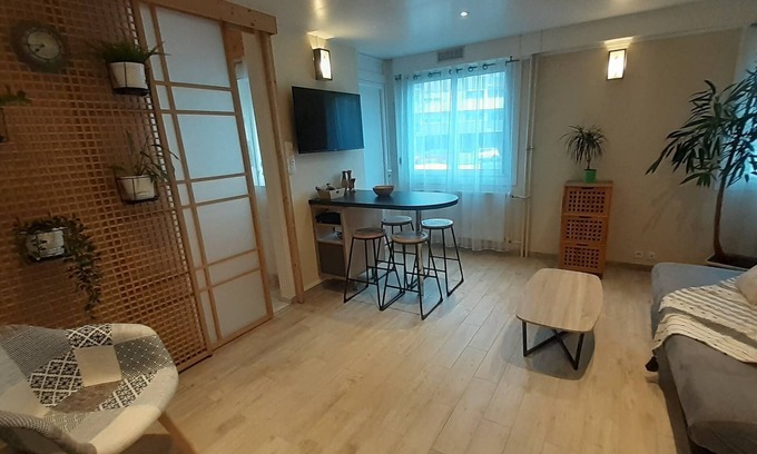 Chalon-sur-Saone Apartment | Lovely T2 apartment with balcony "Le nid Libaud".