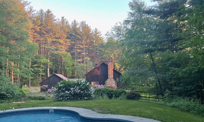 Southfield House | Lovely vacation home on secluded hillside with views and heated pool