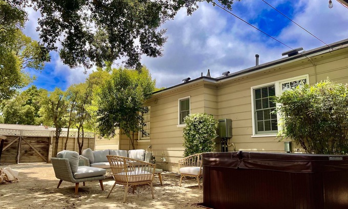 Paso Robles House | Lp4 The wine lover home with hot tub in Paso downtown