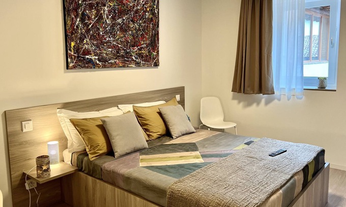 Agno Bed & Breakfast | Lugano Lake Nature bicycle airport train new structure