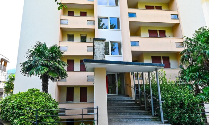 Massagno Apartment | Lugano's Hills Lake View