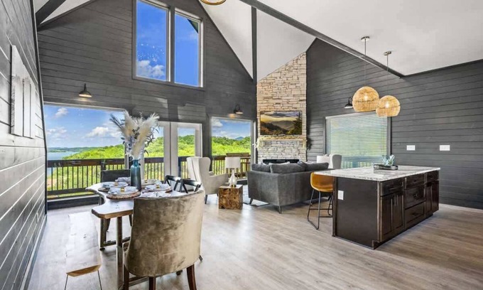 Sevierville Cabin | Luxe at Lake Haven - Pool, Hot Tub and Game Room!
