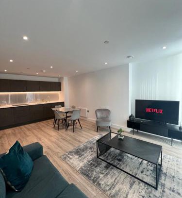 Castlefield Apartment | Luxe Penthouse 2 bed Deansgate