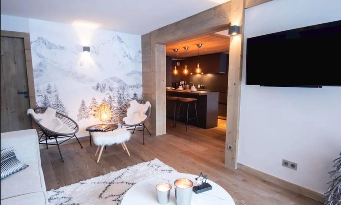 Courchevel Apartment | Luxueux appartement skis aux pieds, jacuzzi privatif