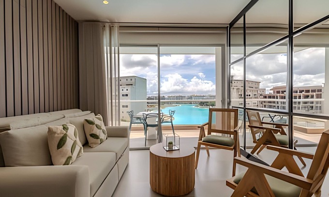 Zona Norte Apartment | Luxurious Brand New/Oasis Laguna Cristalina 2BR