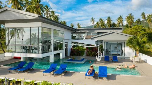 Taling Ngam Villa | Luxurious Beachfront Five Bedrooms Bella Samui Beach Villa