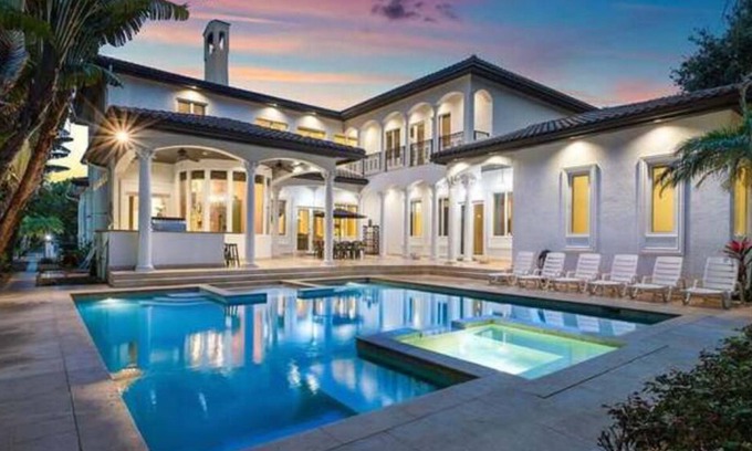 Ocean Ridge Villa | Luxurious Grand Resort Mansion with Pool, Theater, Beach Access & Private Suites