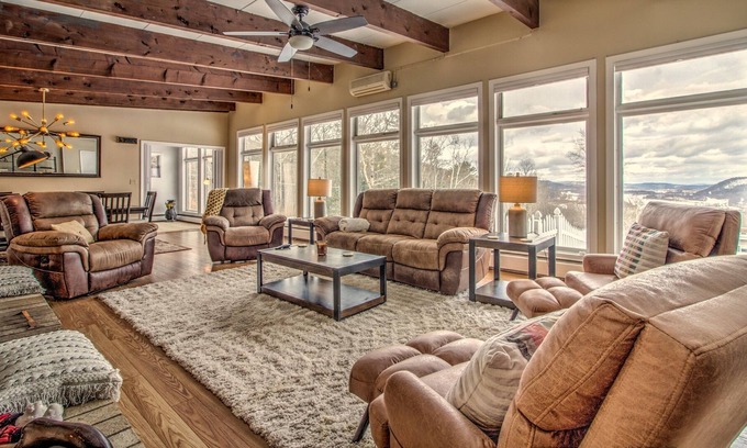 Drewsville House | Luxurious Home w/ View of the CT River