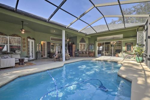 Odessa Villa | Luxurious Home with Private Pool and Lanai Near Tampa!
