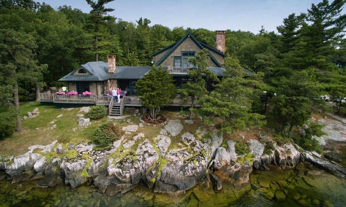 Grenell House | Luxurious Island House with Protected Deep Water Docks with Unparalleled Views