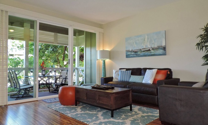 Princeville House | Luxurious Quiet Princeville Condo.Furnished as second home.Fabulous Pool!