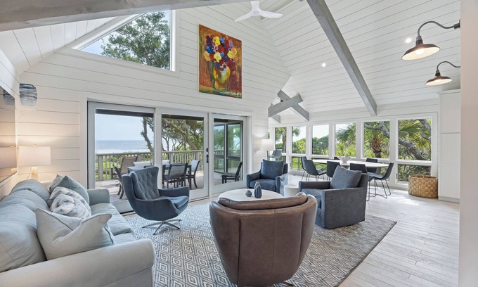 West Beach Village Condo | Luxurious Seascape Villa in West Beach! Beachside, Ocean Views- Kiawah Island
