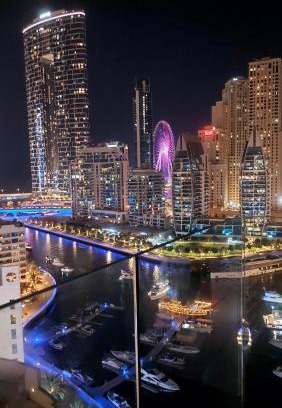 Dubai Marina Apartment | Luxurious Studio Marina View Condor Marina Star