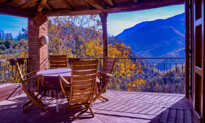 Mologno House | Luxurious Tranquil Mountain Retreat, with Pool