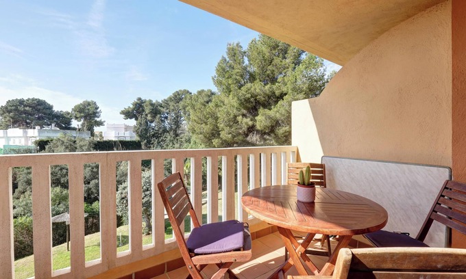 Urbanizacion Hacienda las Chapas Apartment | Luxury 2 Bed Apartment with Shared Pools, Terrace & Wi-Fi