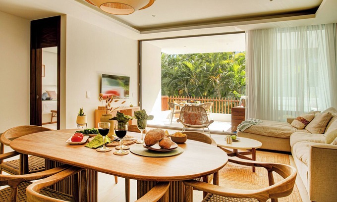 La Puntilla Apartment | Luxury 2bed Condo w/Mini Pool - Stunning Gardens & Resort Amenities Included