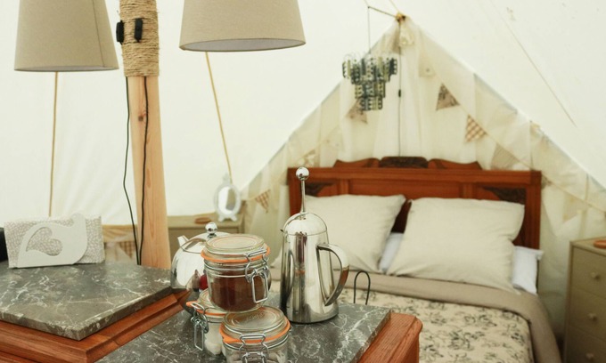 Auzances Cabin | Luxury Bell Tent Glamping in the heart of rural France