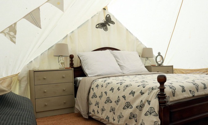 Auzances Cabin | Luxury Bell Tent Glamping in the heart of rural France